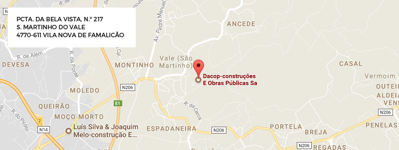 Dacop - Localização